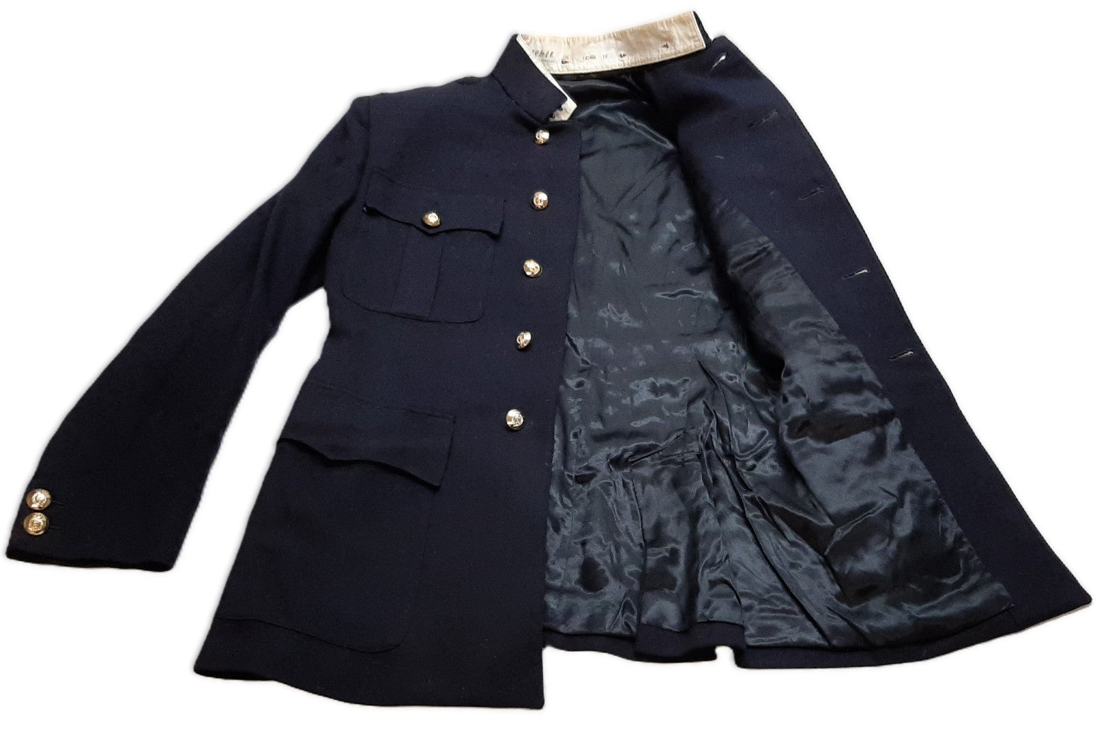 British Army Vintage Jacket Blues No1 Dress Plain 1950s Old Pattern