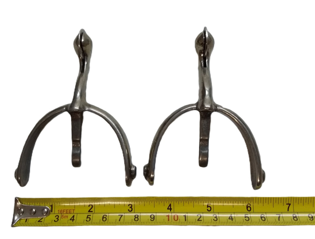 Swan Neck Spurs Short British Army / Officers & Soldiers Parade Boots