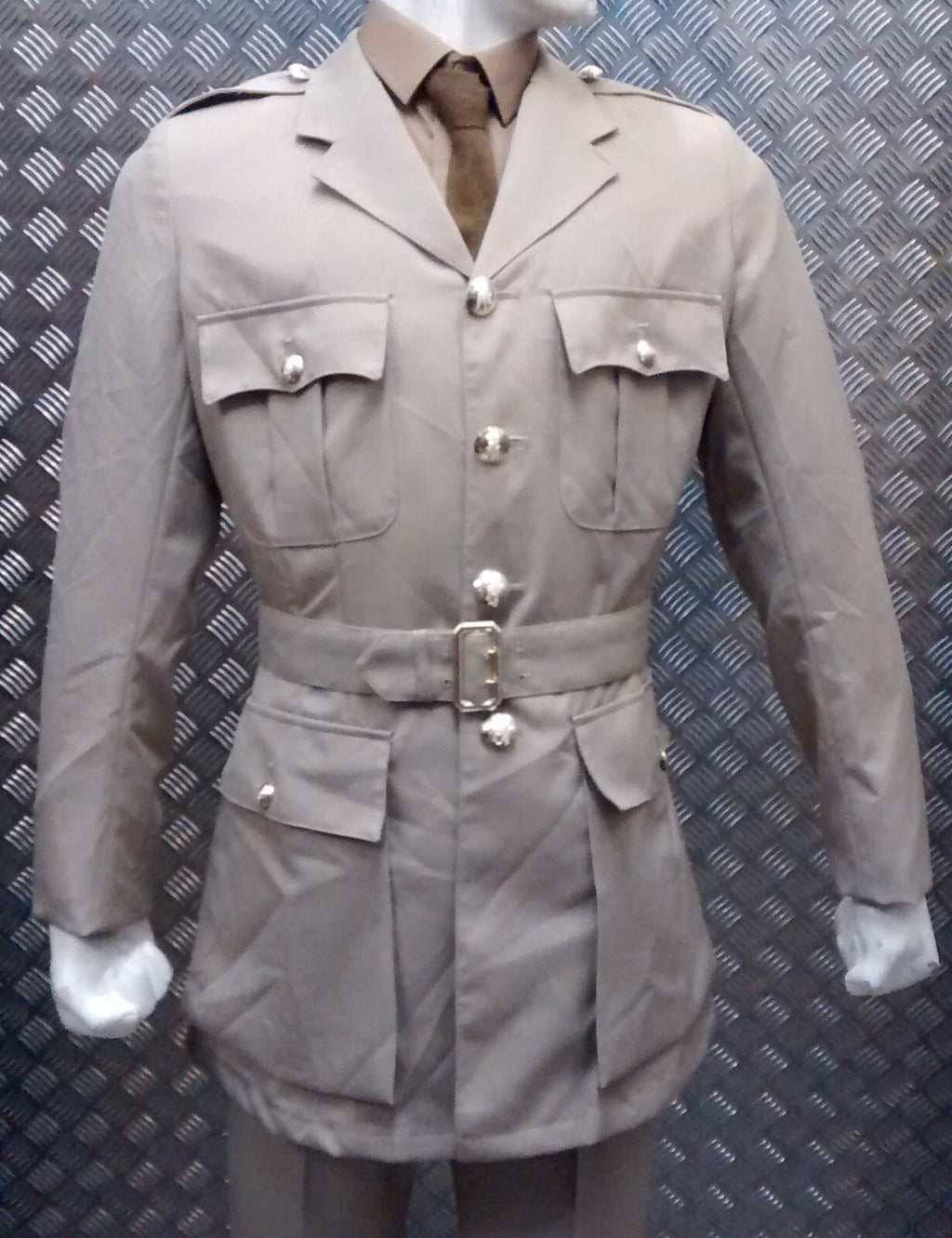 No4 No6 Tropical Safari Stone Suit WO Dress NEW