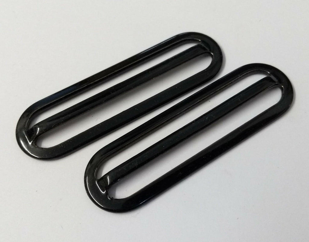Genuine British Metal Stable Parade Belt Sliders Adjusters X2 STD211