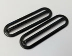 Genuine British Metal Stable Parade Belt Sliders Adjusters X2 STD211