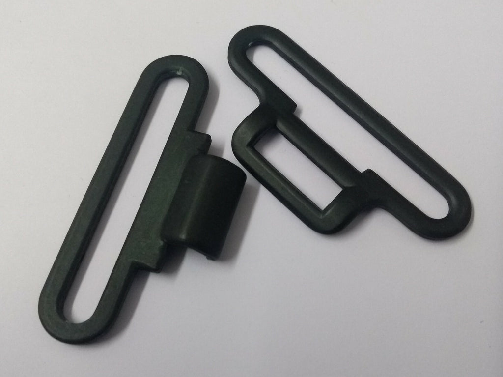 Pistol Belt Buckle Replacement Metal Belt Buckles Dark Green - New old Stock