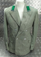 Vintage East German Sonderausgabe Mistletoe Green Parade Jacket / Blazer