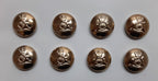 RA Dress Buttons 30L British Army Royal Artillery Cannon Insignia UBIQUE No1/2