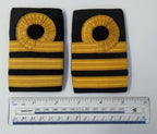 Commander Gold Lace Rank Slides Genuine British Royal Navy Issue ASPS451