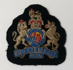 Genuine Vintage British Silver Warrant Officer Class 1 Badge