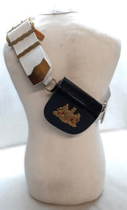 HCav Cross Strap & Ammo Pouch British Household Cavalry With Badge