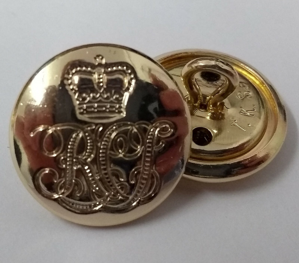 Genuine British Army The Royal Hospital Chelsea Insignia Dress Buttons 30L