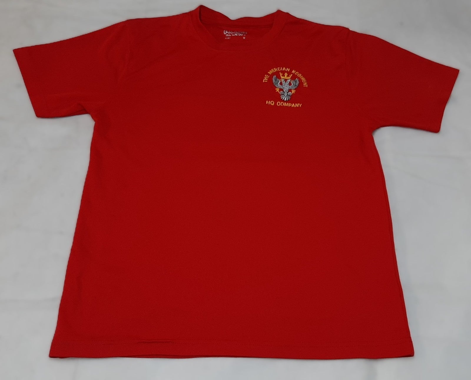 Insignia T-Shirt The Mercian Regiment HQ Company Red Size Medium