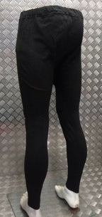 Genuine German Army Issue Cold Weather Thermals / Long Johns Over Dyed Black