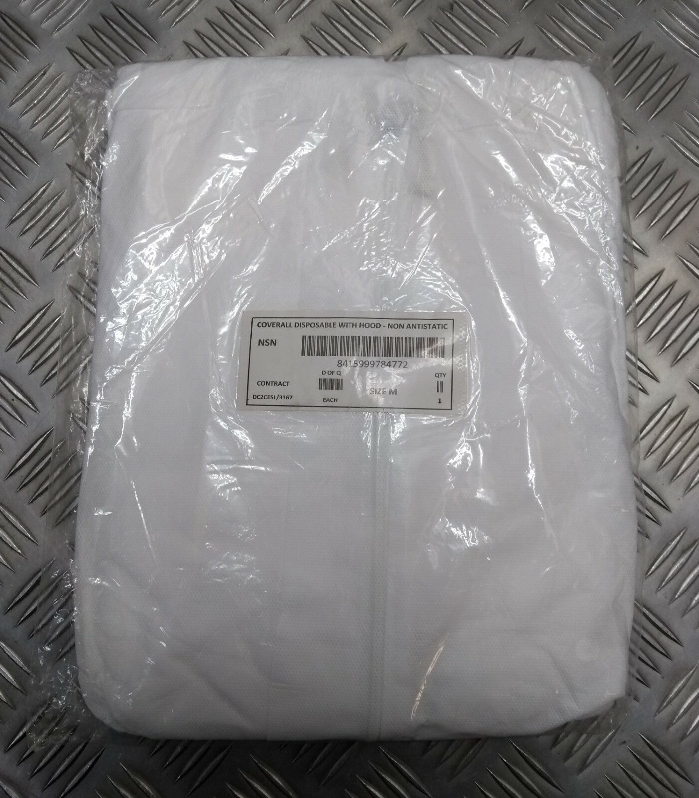 Iturri Hooded Coveralls Protective Clothing Cat III Non Antistatic Med Pack of 2