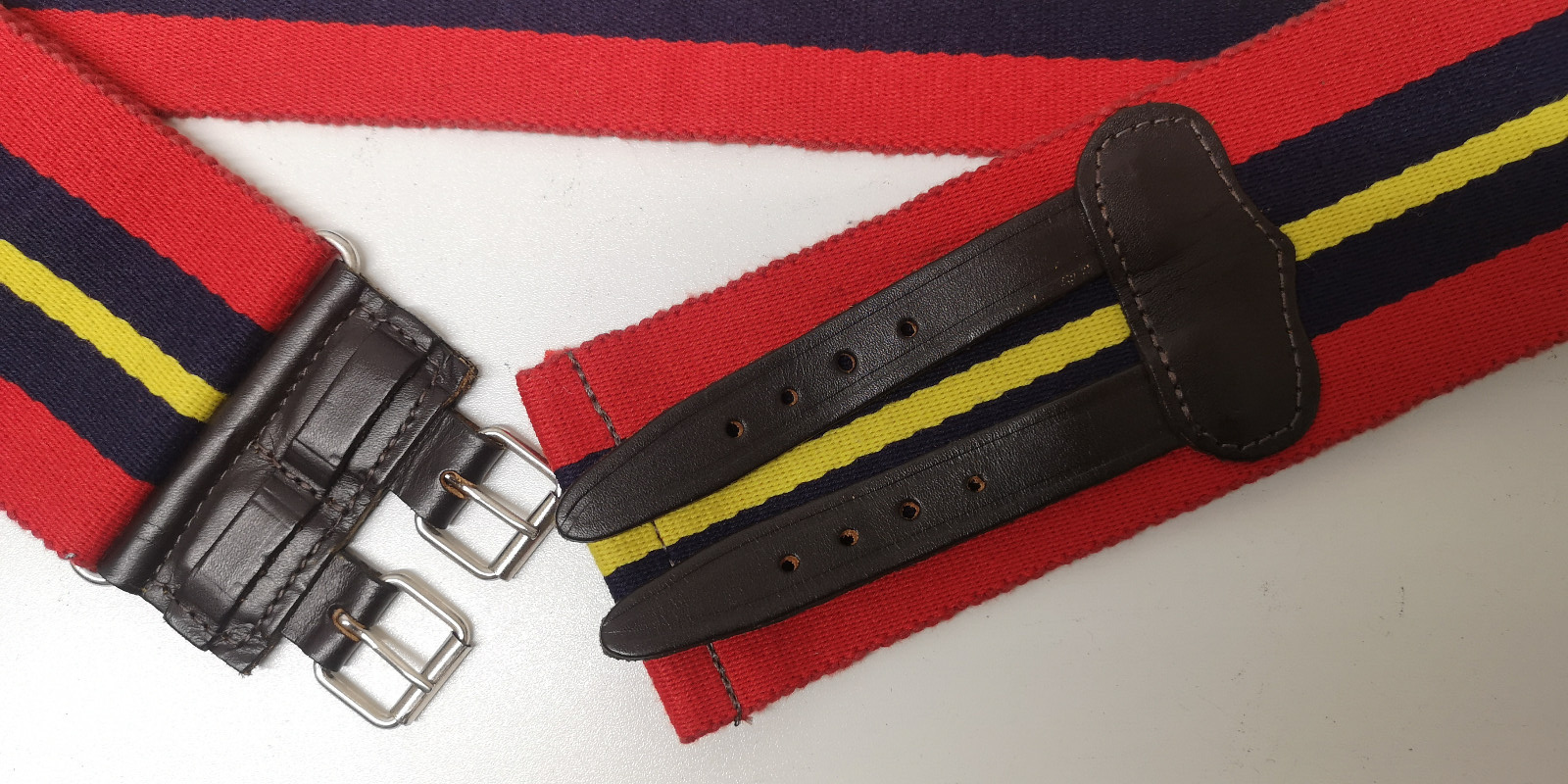 Royal Artillery Stable Belt British RA 75mm adjustable up to 39"