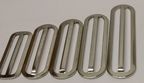 Chrome Stable & Parade Belt Slider Adjuster Various Sizes