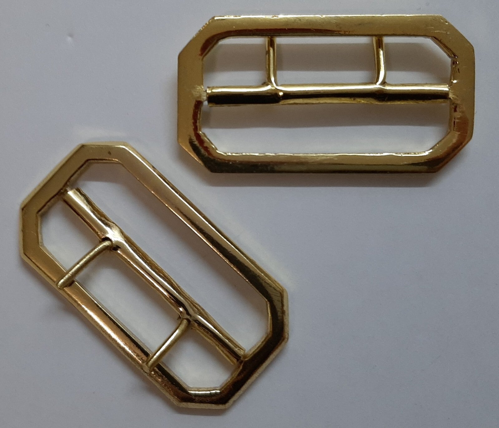 Two Prong Buckle For UK 2" Cloth Belts RAF Royal Air Force, Army, Royal Navy Marines X2