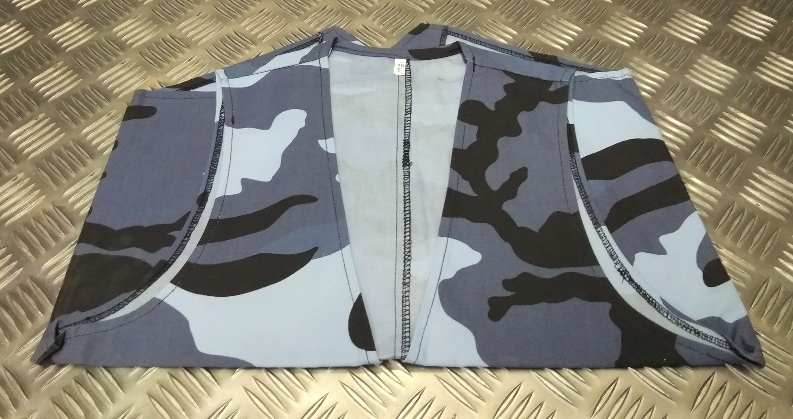 Boys & Girls Lightweight Waistcoat Fancy Dress Camo Combat Army Soldier