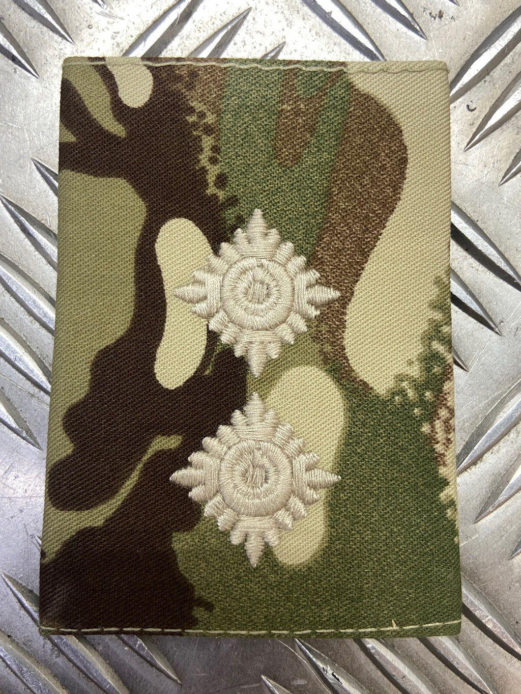 Tab Slide MTP Slider Multi-Cam LT 2 Pip Stars Embroidered - NEW