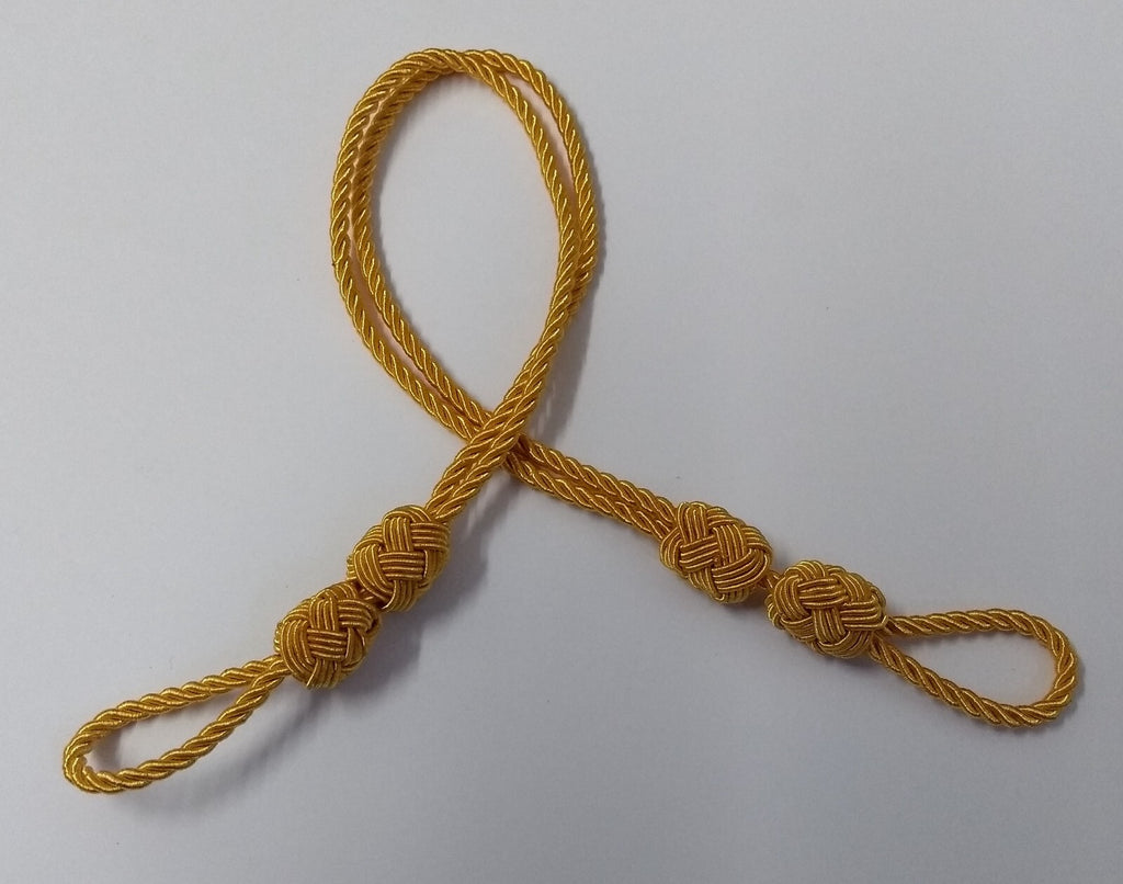 Officers Gold Chin Cord Strap Minatare Ceremonial Issue British Made - NEW