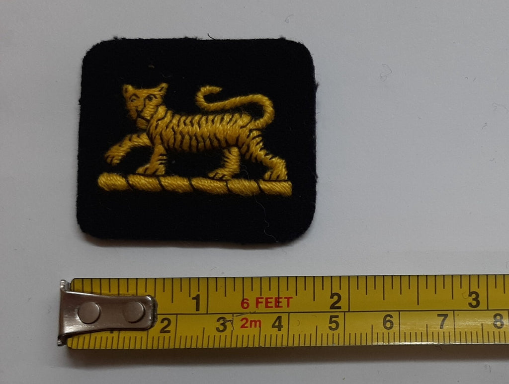 PWRR Tiger Badge British Army Dress Patch Princess of Wales's Royal Regiment