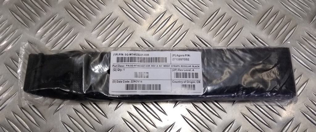 Zebra Black Wrist Strap Rev SG-WT4023221-03R Genuine British Issue