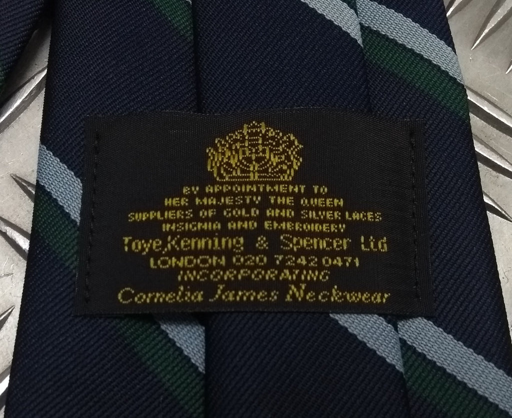 Dress Tie Royal Corps of Signals Formal Dress Made In The UK Regimental Necktie