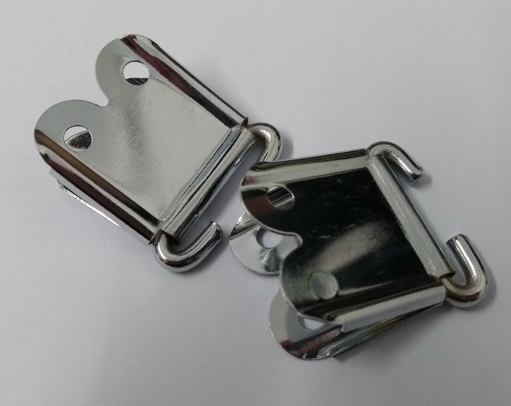 Genuine British Issue 1" Chrome Plated Rifle Sling Fittings 1PR STD39