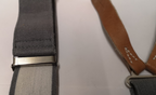Genuine British Army / RAF Royal Air Force Braces with Leather Buckles. Size 100cms