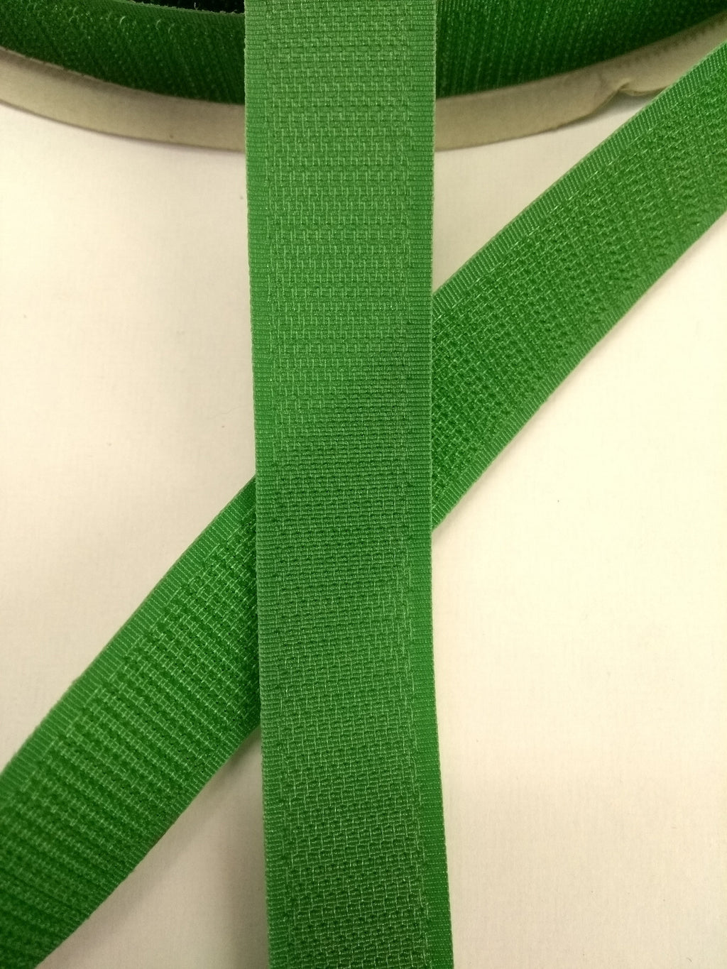 Light Green 20mm wide Rip & Grip / Hook & Loop, Hook side 50cm length New