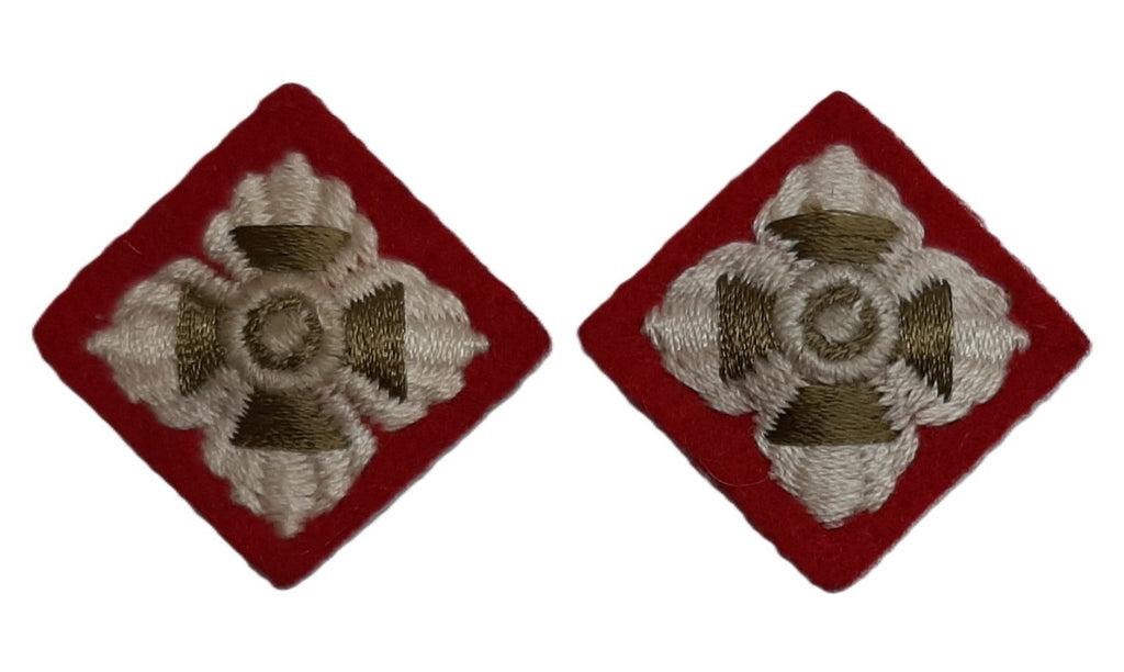 RRS Shoulder Stars Vintage British Army Pattern OFC Pips Scotland / Infantry