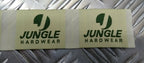 Genuine Vintage Jungle Hardwear Clothing Label With The jungle logo Never Sewn