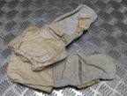 Vintage Arctic Mitts British Army issue Canvas & Chrome Leather & Trigger Finger