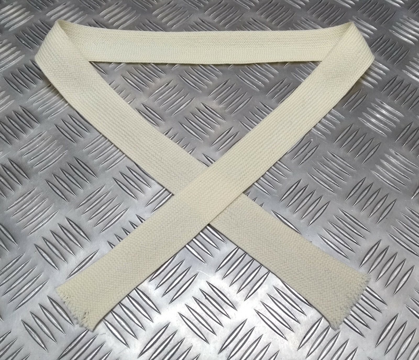 No2 Wool Tie Number 2 Service Dress Old Pattern Off White Mil-Spec Worsted