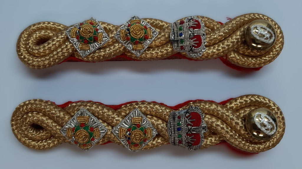Royal Anglian Shoulder Boards British Army Colonel Officer Shoulder Straps