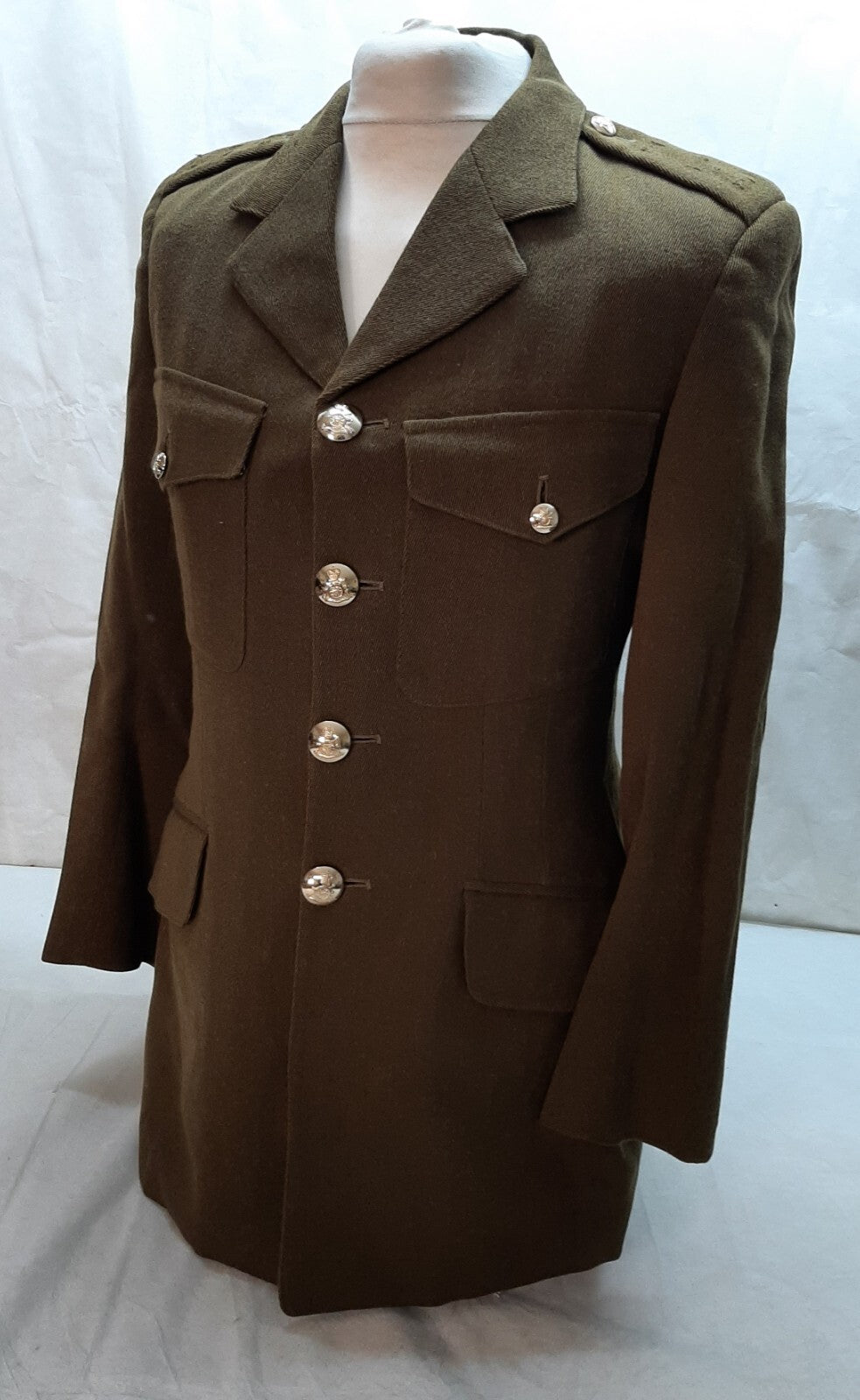 British Army RA Jacket 80s Style No2 Dress Royal By Gieves & Hawkes