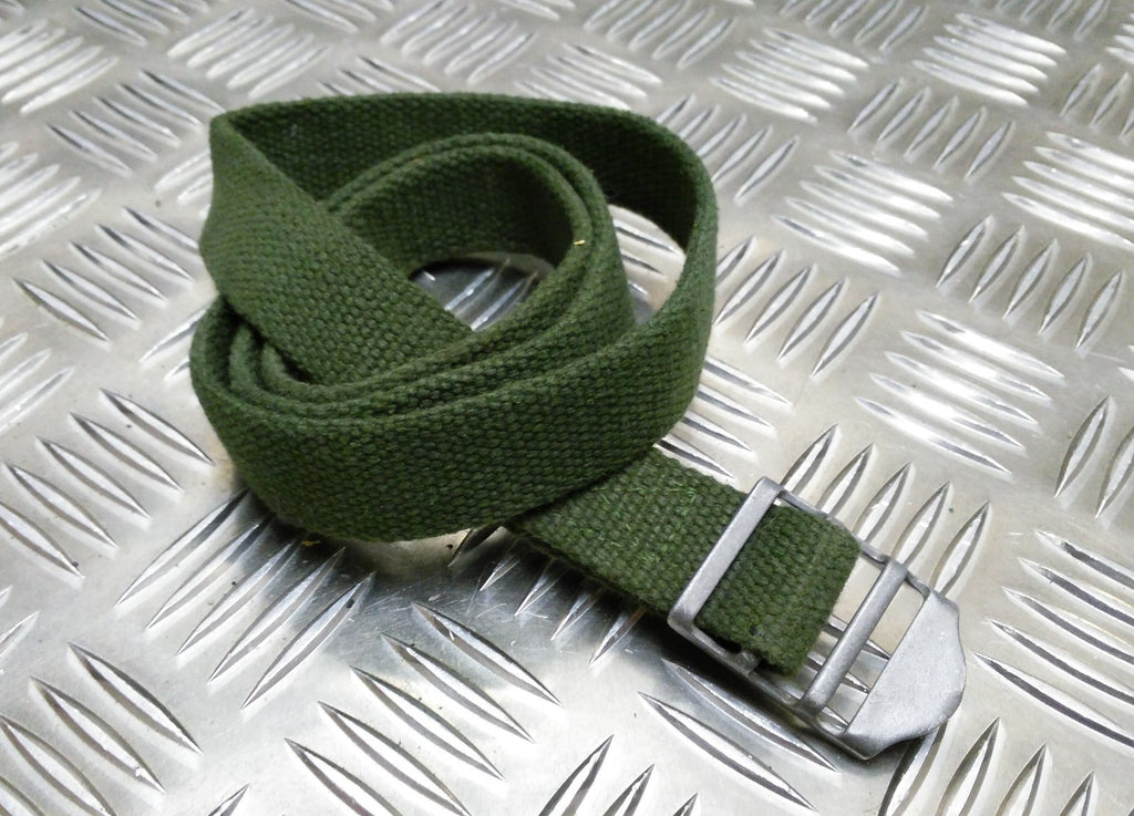 Genuine Vintage Issue Green Canvas Webbing Issued Utility Pack Strap