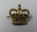 Genuine British Issue St Edward's Crown Metal Badge Major Rank- NEW
