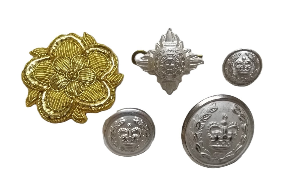 Lord-Lieutenant (Deputy) Miscellaneous Lot of Buttons & Insignia for Collectors
