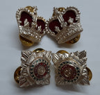 Army Shoulder Rank Insignia Lieutenant Colonel British Crowns & Stars