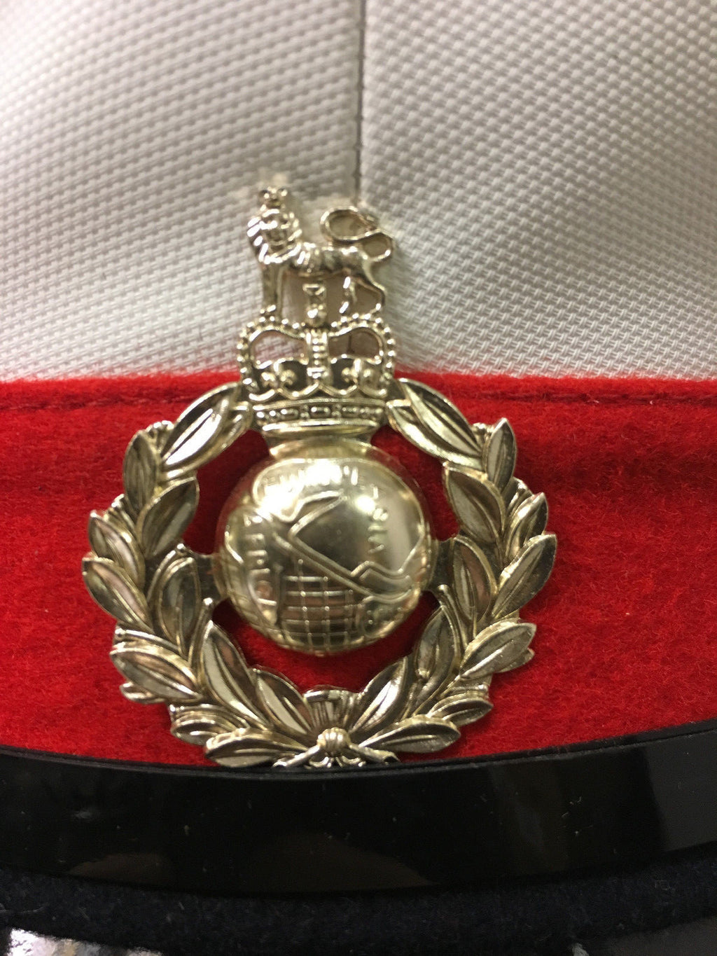 Royal Marines RM Peaked Dress Cap Male Captains Hat British - All sizes