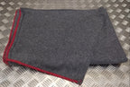 Military Army Style Whipped End Blanket Wool Mix Blanket Personal Bedding New