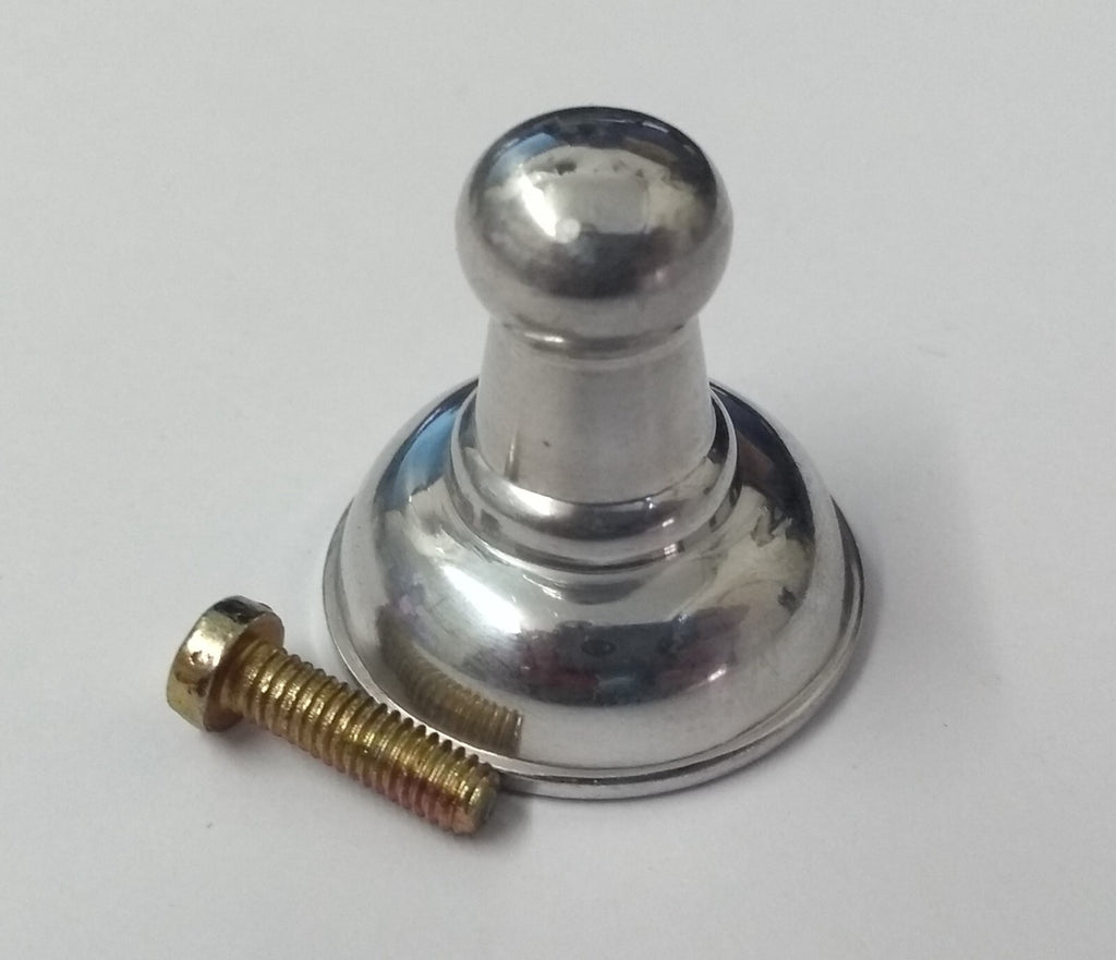 Pith Dome Top Small Ornamental Plain Decoration For Headwear Screw Mount