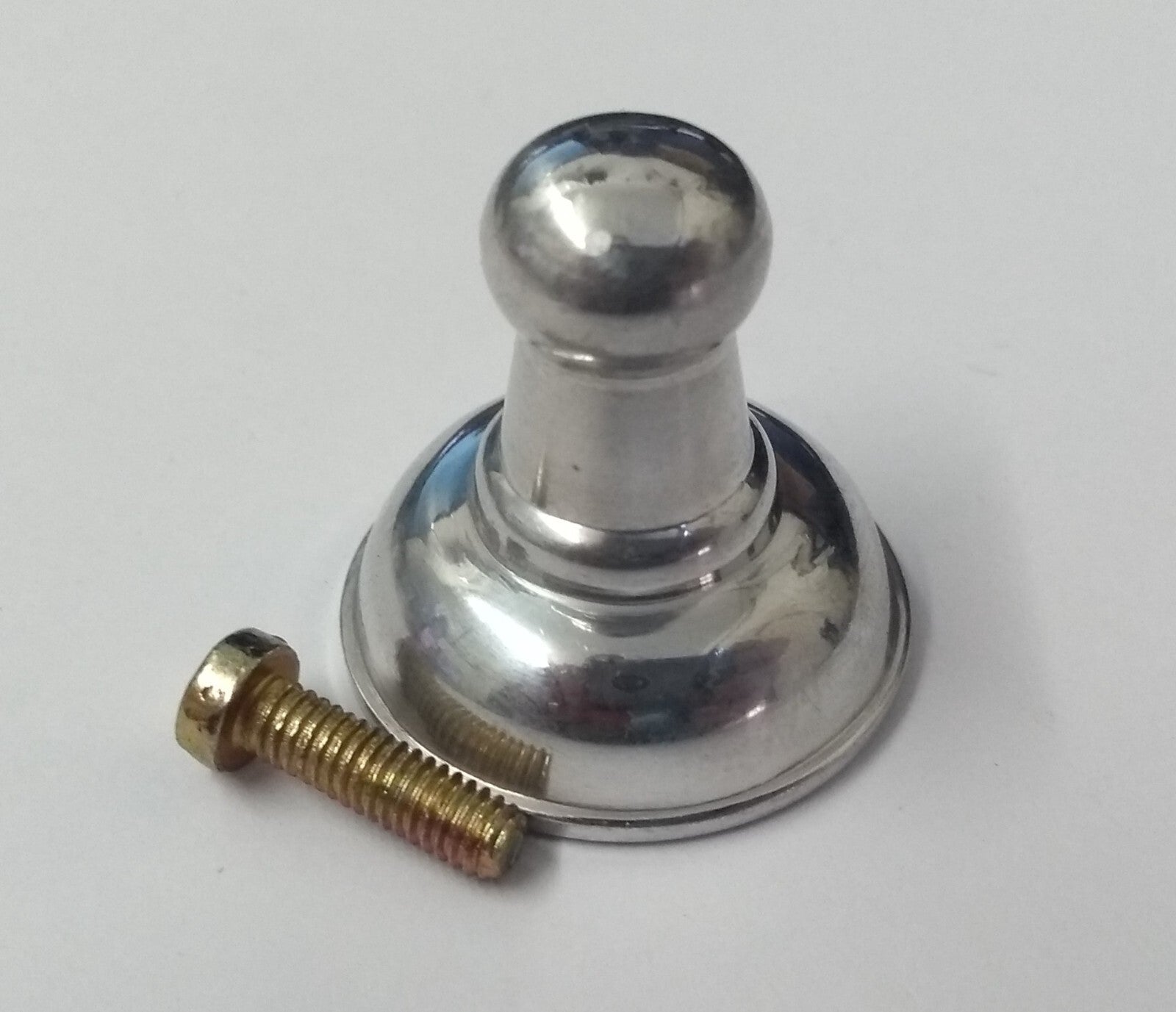 Pith Dome Top Small Ornamental Plain Decoration For Headwear Screw Mount