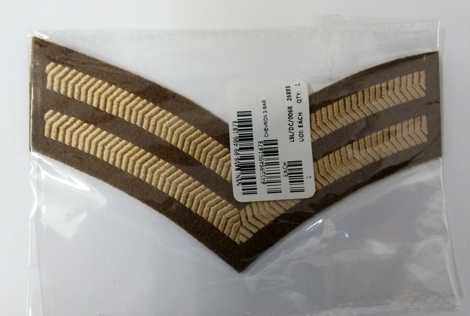 British Army Household Guards Division HAC No2 Corporal Chevron Patch NEW