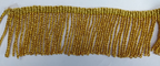 Gold Mylar Thread Fringe 45mm Drop / Epaulette Fringe