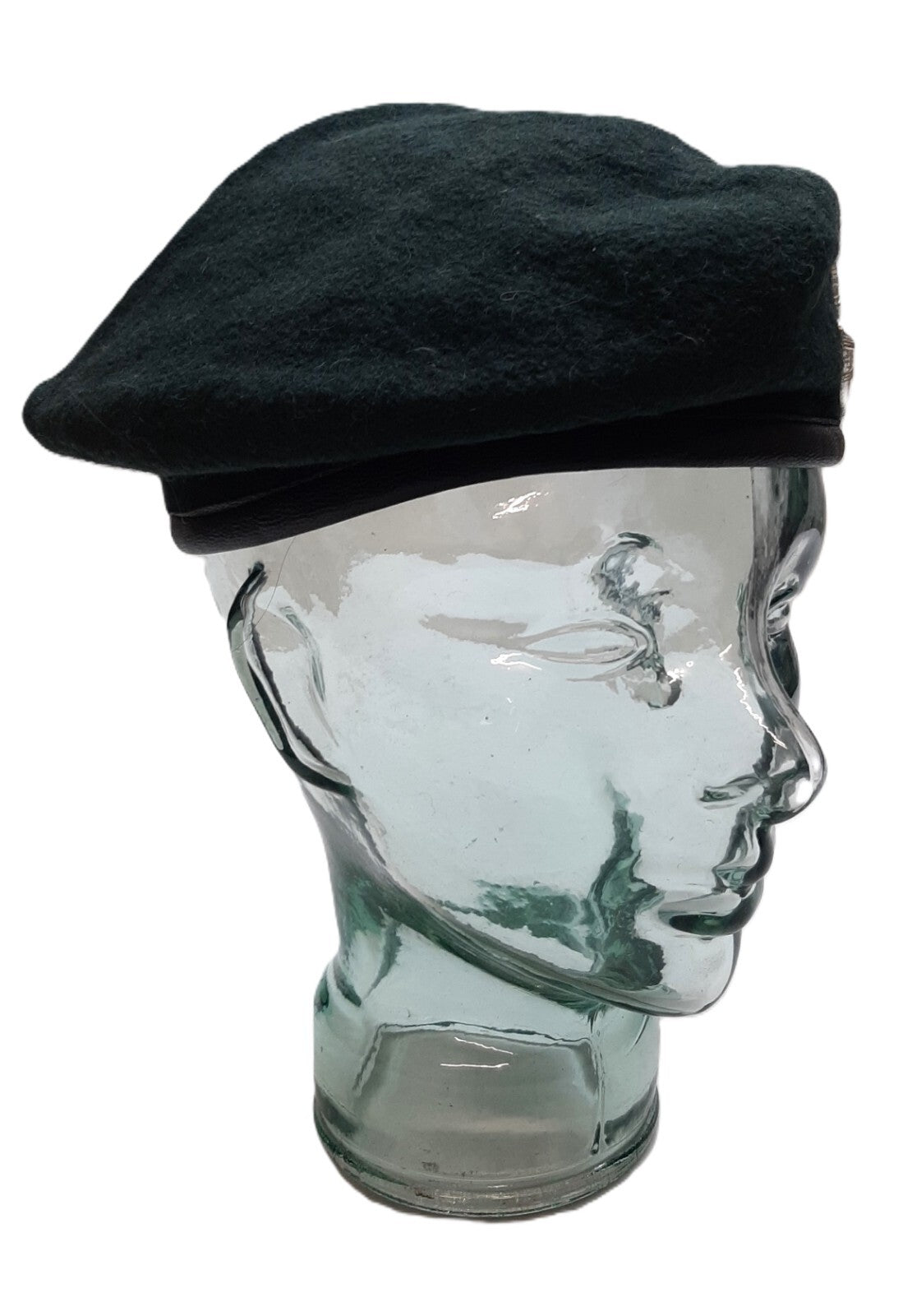 The Rifles Beret Green British Army Dress Uniform 100% Wool With Insignia