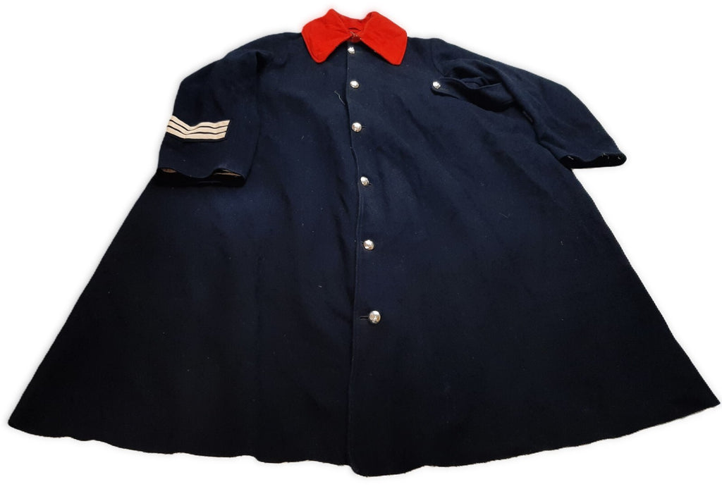 Vintage HCav Cloak British Army Pattern Blues & Royals RHG Wool Fully Buttoned