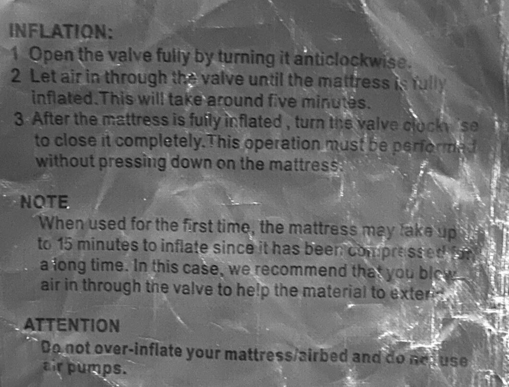 Sleeping Mat Army & British Forces Thermal Self Inflating Sleep Base & Stuff Bag