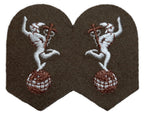 British Army Insignia Royal Corps of Signals SGT / S SGT Figure of Mercury Jimmy