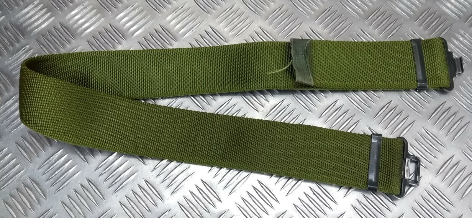 Webbing Belt British Army Green Old Pattern Load Carrying Nylon Belting Max 38"