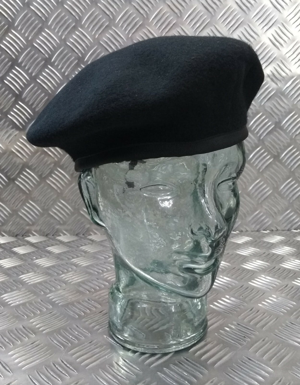 Style Dress Wool Beret H&S Black Size 60cm New