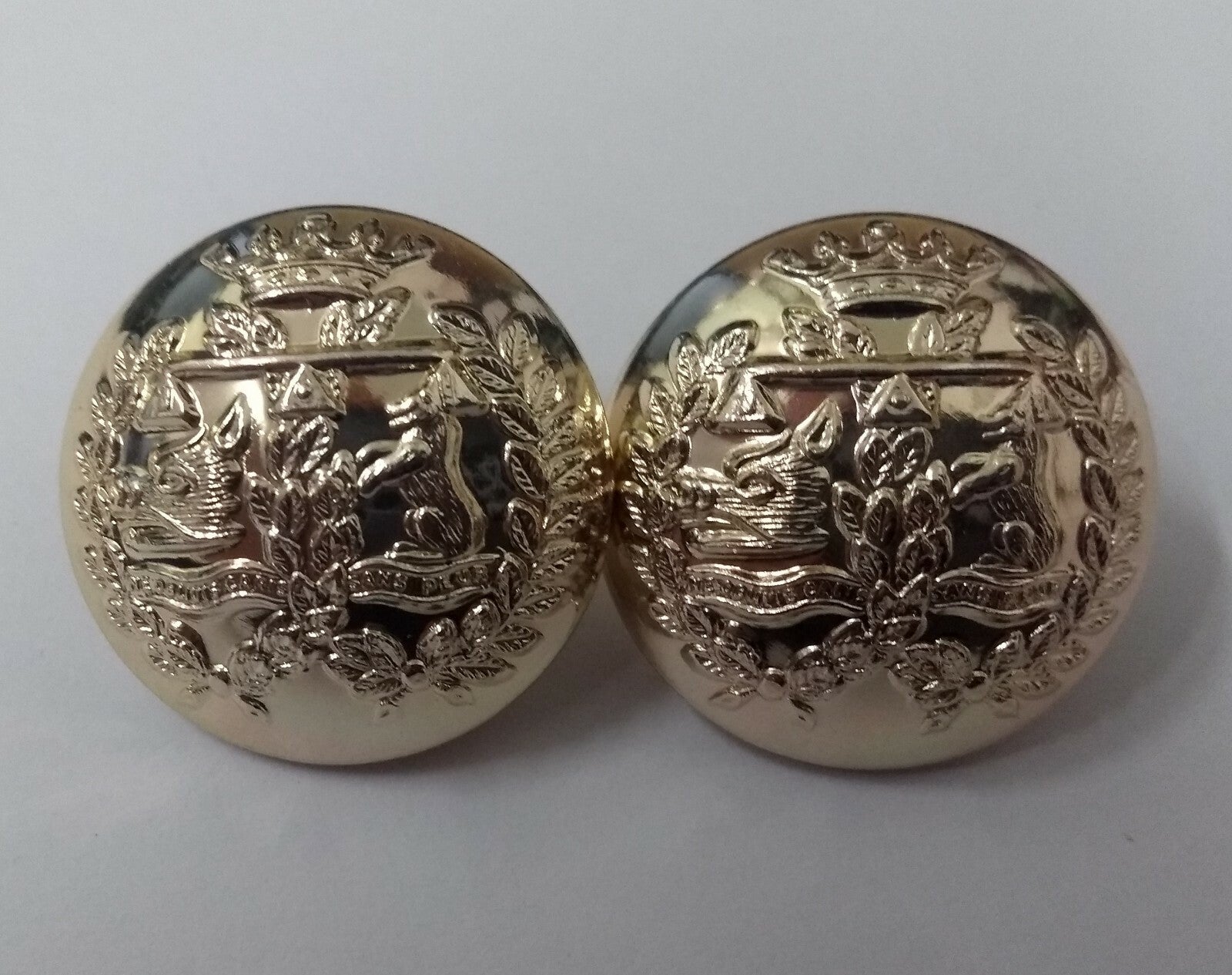 Genuine British Army Argyll & Sutherland Highlanders No1 No2 Dress Buttons 40L